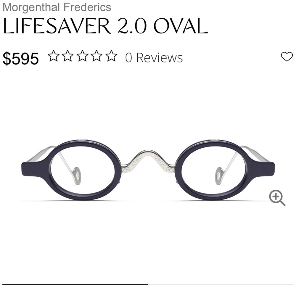 Morgenthal Frederics- Titanium Round Glasses
